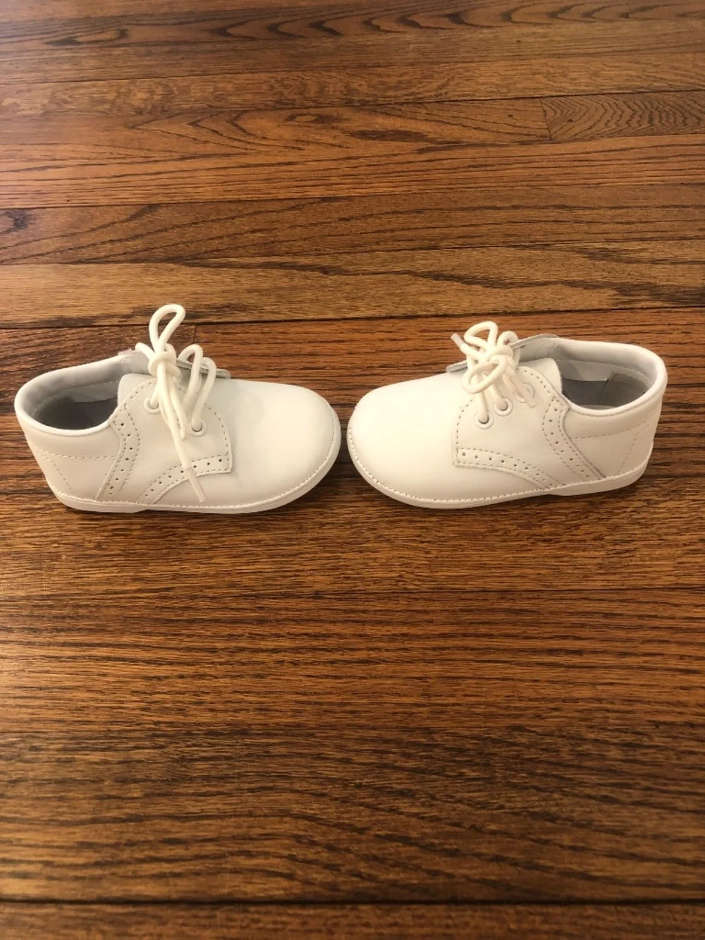 Angel Baby Toddler Saddle Shoes, White, Size 4